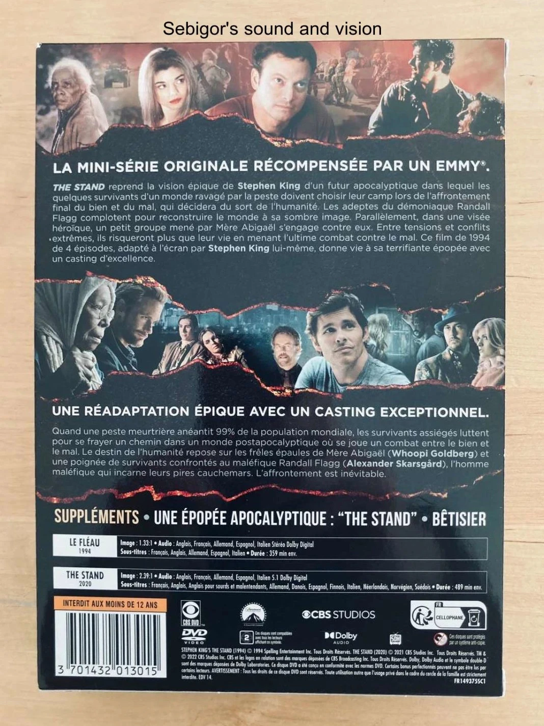 Coffret DVD The Stand Le Fléau Stephen King. – photo 2